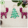 Wooden Christmas Ornaments Kids Toys For Chirstmas Tree Hanging Pendants Xmas Decoration For Home Party New Year Noel